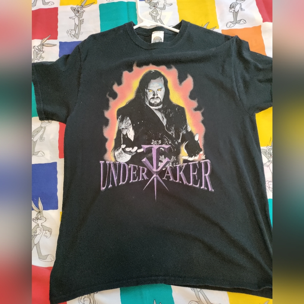 Undertaker rest in peace WWF WWE size medium t-shirt